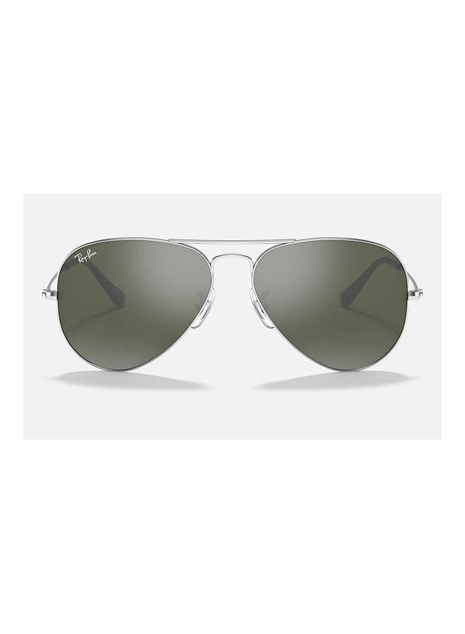 Ray-Ban - Full Rim Aviator Mirror Sunglasses - 0RB3025W327555 - Image 1