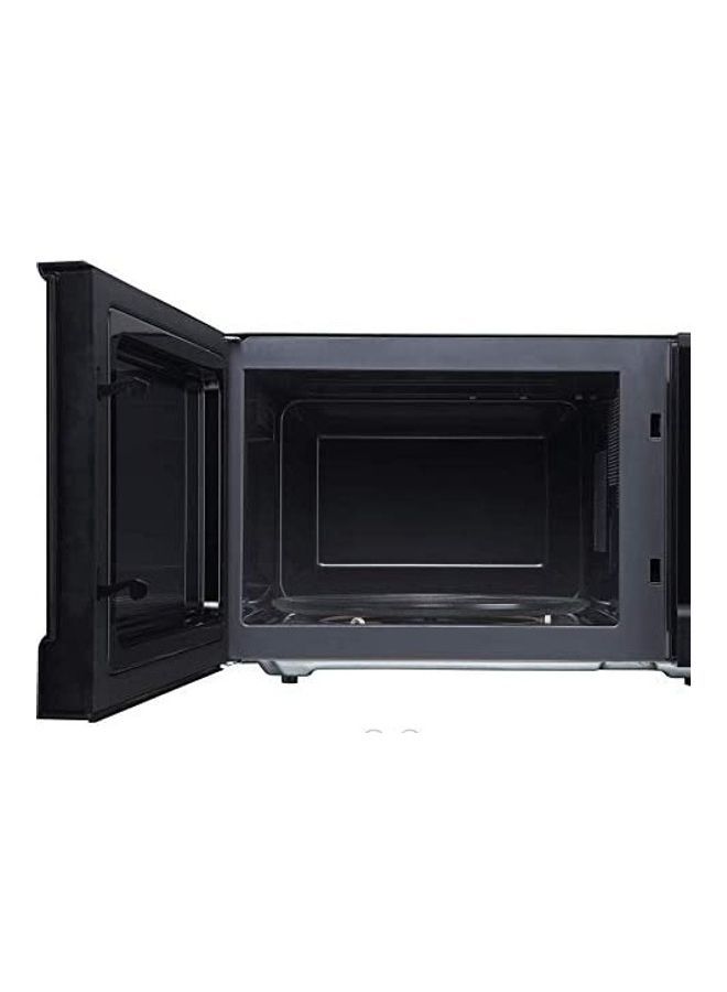 Midea - 20L Solo Microwave Oven With Digital Touch Control 700W Child Lock Memory Function Defrost By Weight Or Time Fast Reheat Push Button Door Opening  Best For Home And Office 20 L 700 W EM721BK Black - Image 1