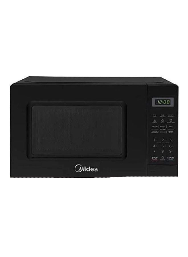 Midea - 20L Solo Microwave Oven With Digital Touch Control 700W Child Lock Memory Function Defrost By Weight Or Time Fast Reheat Push Button Door Opening  Best For Home And Office 20 L 700 W EM721BK Black - Image 1
