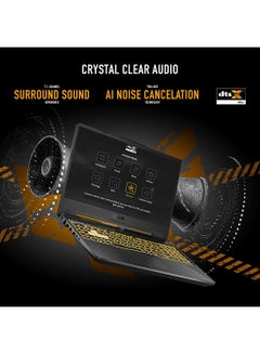 ASUS TUF Gaming F15 FX506HF-HN014W Gaming (Upgraded Version) Laptop With 15.6-Inch FHD Display, Core i5-11400H Processor / 8GB RAM / 512GB SSD / 4GB NVIDIA GeForce RTX 2050 Graphics / Win 11 Home / English/Arabic Graphite Black  - Image 5