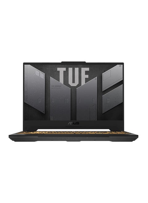 TUF F15 FX507ZC4-HN002W Gaming (Upgraded Version) Laptop With 15.6-Inch FHD Display, Core i7-12700H Processor /16GB RAM /512GB SSD/Windows 11 Home/4GB NVIDIA GeForce RTX 3050 Graphics English/Arabic Mecha Gray