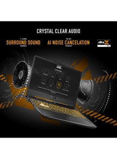 ASUS TUF Gaming F15 FX506HC-HN111W Gaming (Upgraded Version) Laptop With 15.6-Inch FHD Display, Core i5-11400H Processor / 8GB RAM / 512GB SSD / 4GB NVIDIA GeForce RTX 3050 Graphics / Win 11 Home / English/Arabic Graphite Black  - Image 5