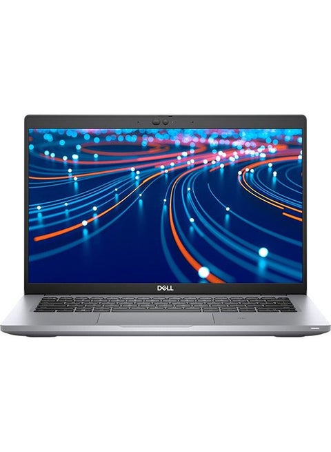 Latitude 5520 (Upgraded Version) Laptop With 15.6-Inch Display, Core i5-1135G7 Processor/4GB RAM/256GB SSD/Intel Iris XE Graphics/DOS(No Windows) Arabic Silver Arabic Silver