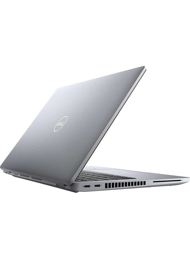 DELL - Latitude 5520 (Upgraded Version) Laptop With 15.6-Inch Display, Core i5-1135G7 Processor/4GB RAM/256GB SSD/Intel Iris XE Graphics/DOS(No Windows) Arabic Silver Arabic Silver - Image 1