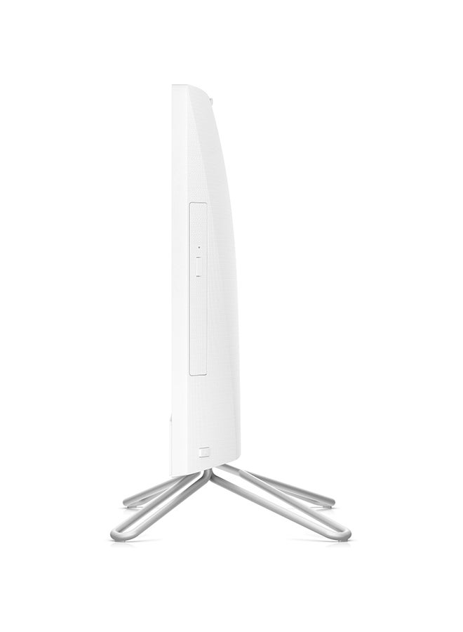 HP - AIO 22-dd2000nh Desktop With 21.5-Inch Display, Celeron-J4025 Processor/4GB RAM/256GB SSD/Intel HD Graphics English Snow white - Image 1