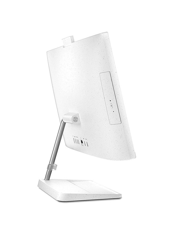 IdeaCentre 3 24-Inch FHD Touch Screen All in One Desktop, Core i5-1135G7 Processor/8GB RAM/1TB HDD + 128GB SSD/2GB Nvidia Geforce MX 550 Graphic Card/Windows 11 Pro Wireless Mouse and Keyboard Arabic White