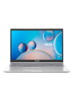 ASUS X515MA-BR473WS Slim (Upgraded Version) Laptop With 15.6-Inch HD Display, Celeron N4020 Processor / 4GB RAM / 128GB SSD / Intel UMA / Win 11 Home / English/Arabic Transparent Silver  - Image 1