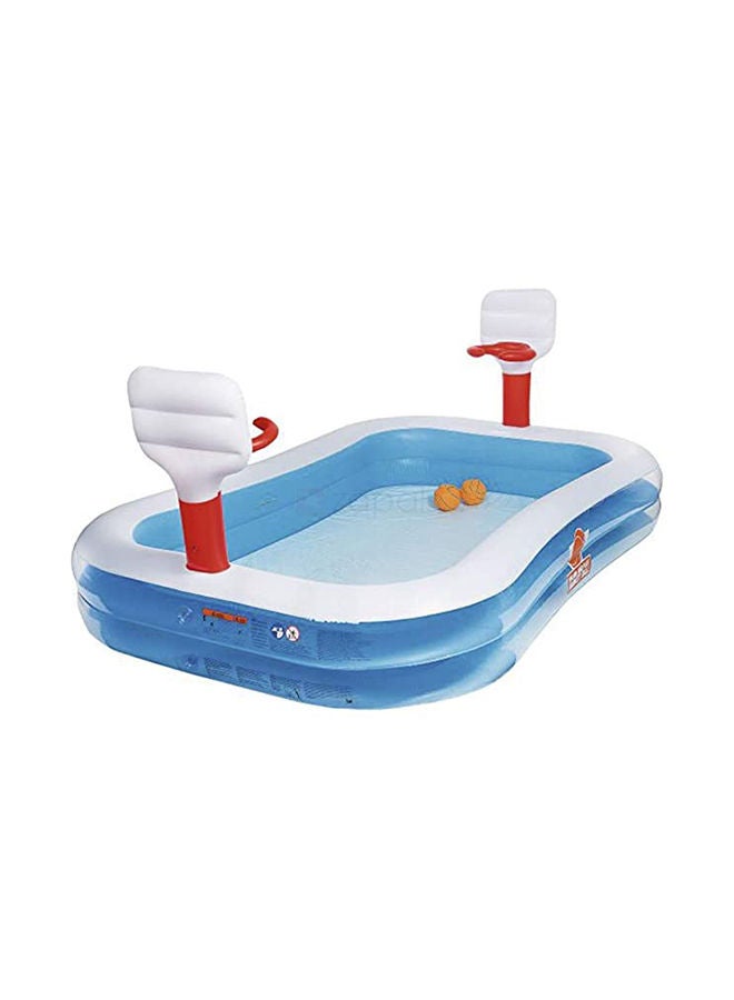 Bestway Basketball Play Pool 251x168x102cm 251x168x102cm - Image 1