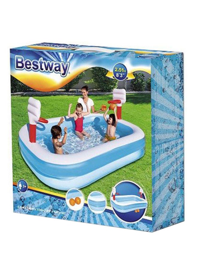 Bestway Basketball Play Pool 251x168x102cm 251x168x102cm - Image 4