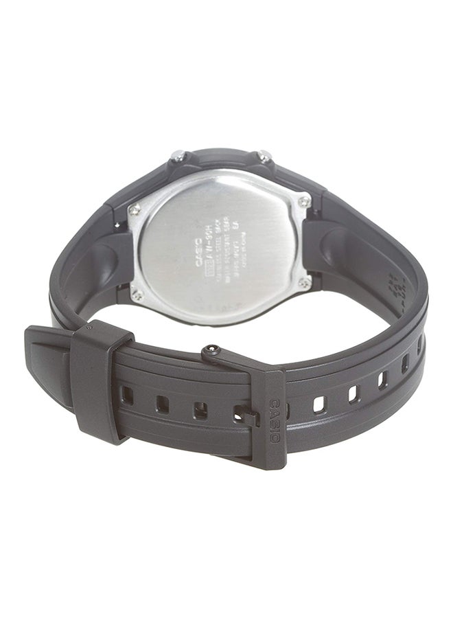 CASIO Women's Youth Analog & Digital Watch AW-90H-2BVDF - 50 mm - Black  - Image 2