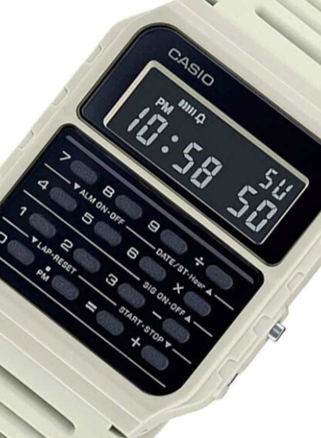 CASIO - Resin Digital Watch CA-53WF-8BDF White - Image 1