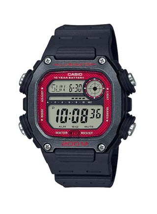Men's Resin Digital Watch DW-291H-1BVDF - 51 mm - Black - v1675433974/N40499120A_1