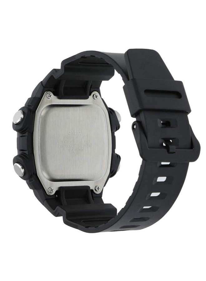 CASIO Men's Resin Digital Watch DW-291H-1BVDF - 51 mm - Black  - Image 5