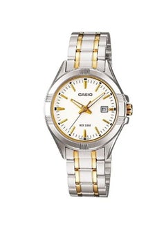 Women's Stainless Steel Analog Wrist Watch LTP-1308SG-7AVDF