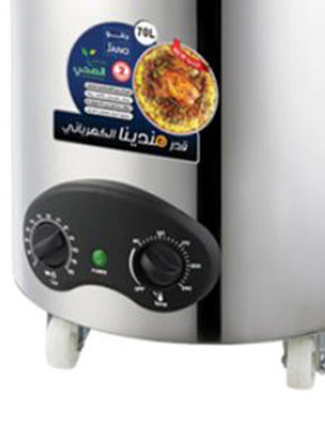 Jano - Electric Mandi Maker 50 Liter 50.0 L 1300.0 W JN4225 Silver - Image 1