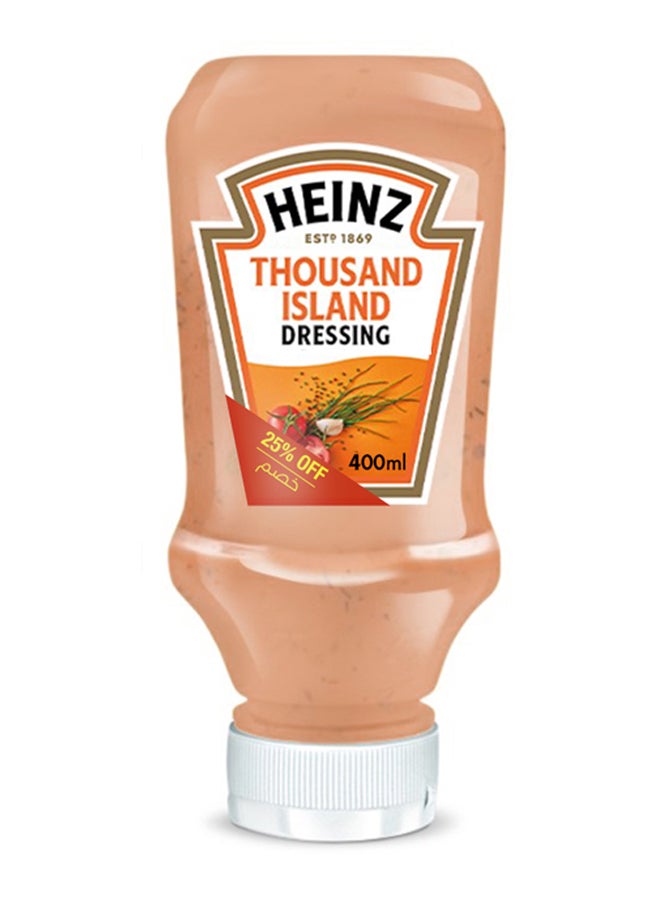 Heinz Thousand Island Salad Dressing 400ml  - Image 1