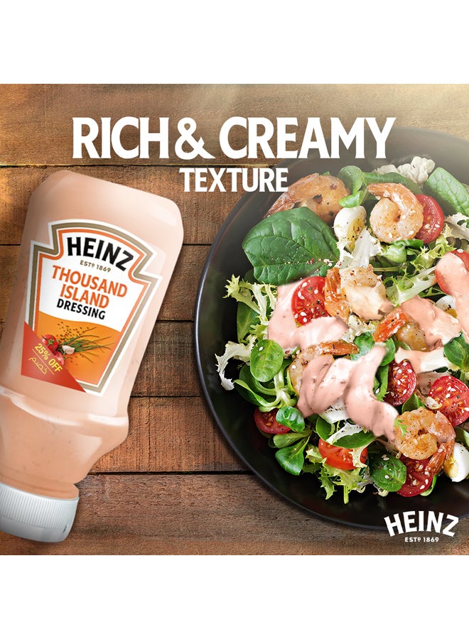 Heinz Thousand Island Salad Dressing 400ml  - Image 5