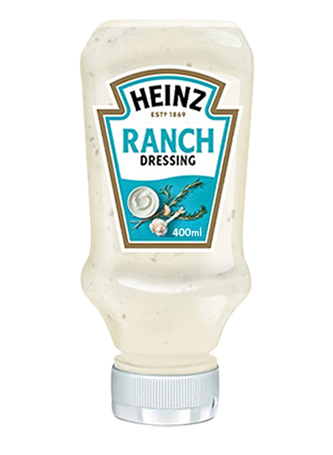 Heinz Ranch Dressing Top Down Squeezy Bottle 400ml - Image 1