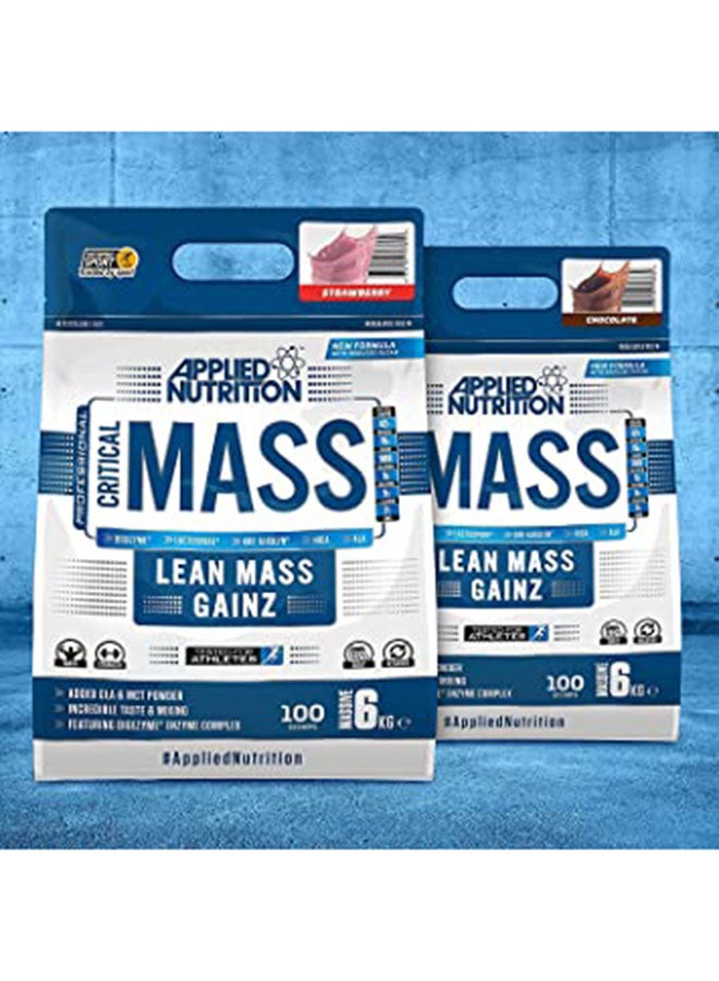 Critical Mass Lean Mass Gainz Vanilla Flavour -6Kg