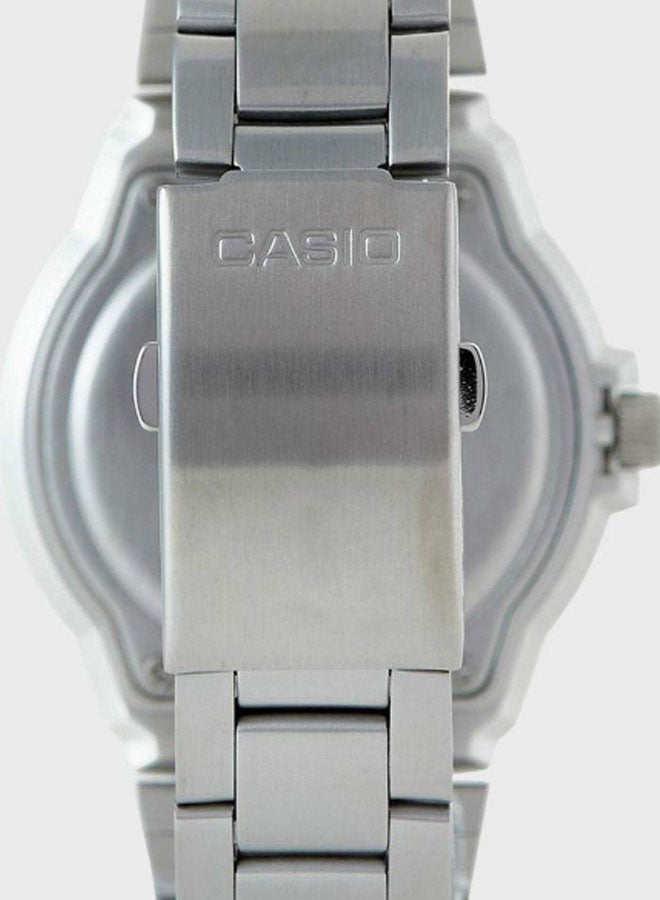 كاسيو ساعة يد بعقارب وسوار من الستانلس ستيل طراز MRW-200HD-1BVDF للرجال - Image 2