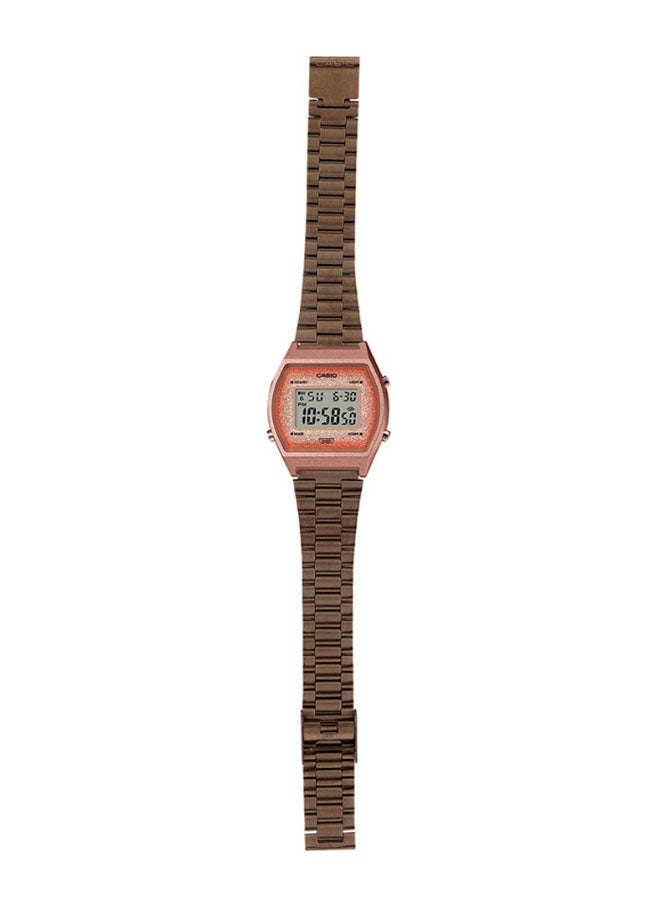 CASIO Stainless Steel Digital Wrist Watch B640WCG-5DF - 33 mm - Rose Gold - Image 2