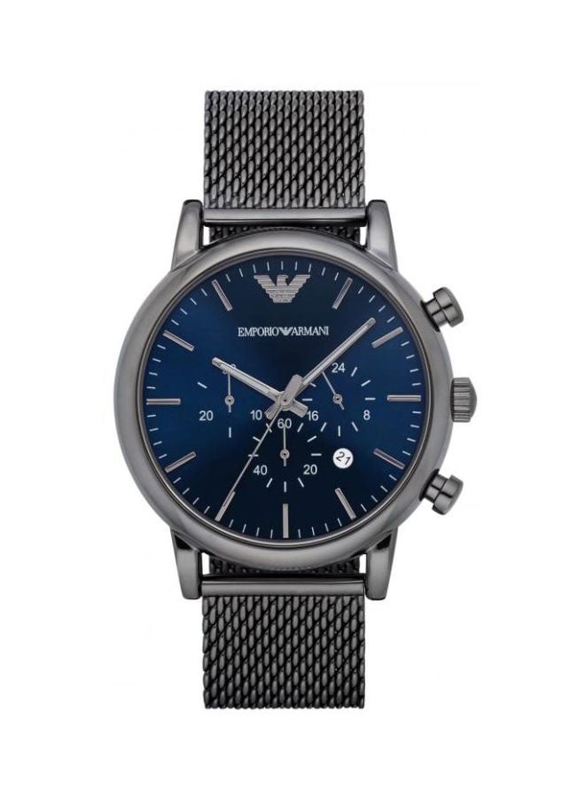 EMPORIO ARMANI Men's Luigi Water Resistant Chronograph Watch AR1979 - 46 mm - Gunmetal  - Image 1