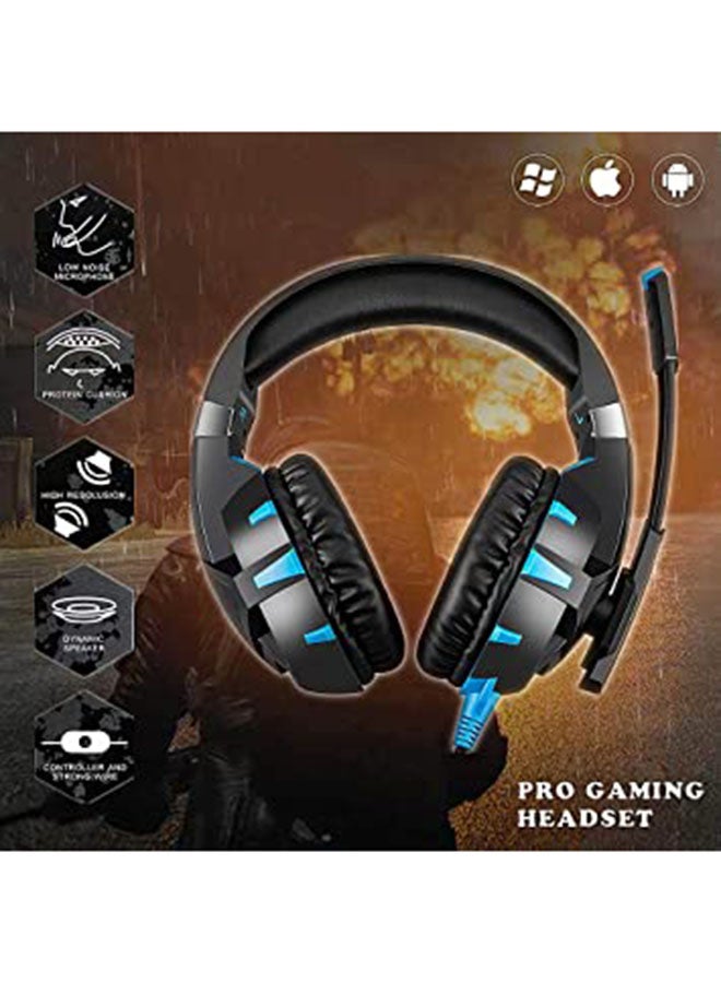 K2Pro Gaming Wired Headset With Microphone For PS4/PS5/XOne/XSeries/NSwitch/PC