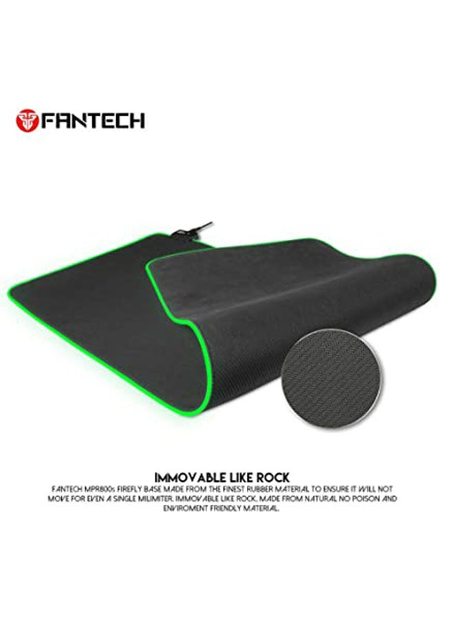 FANTECH - MPR800S FIREFLY MOUSE PAD | 14 Spectrum RGB Mode | Extended Size 80X30 | Rubber Base | Cloth Edition - Image 1
