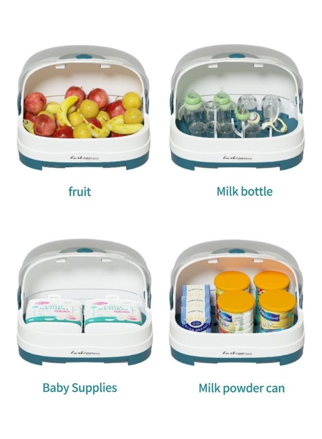 Kidle Dustproof Removable Portable Milk Bottle Storage Rack - Image 4