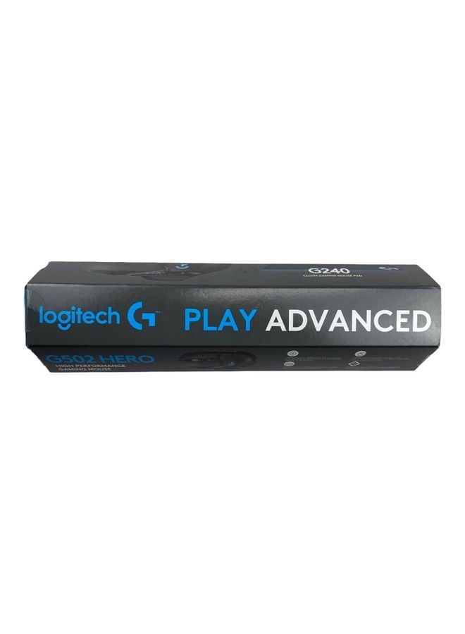 Logitech - G502 HERO Mouse and G240 Mouse Pad Play Advanced Bundle - Image 1