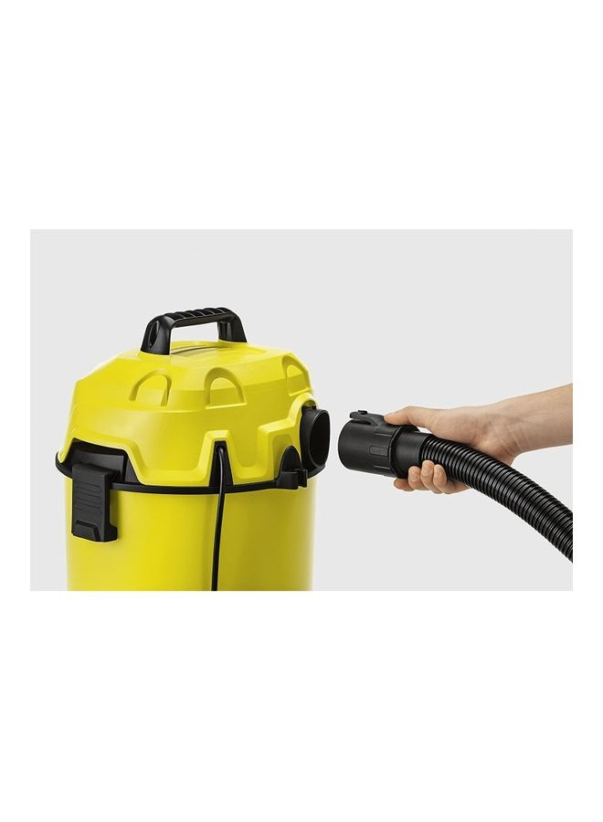 KARCHER - Canister Vacuum Cleaner, Min 1 year manufacturer warranty 1000 W WD1 Yellow - Image 1