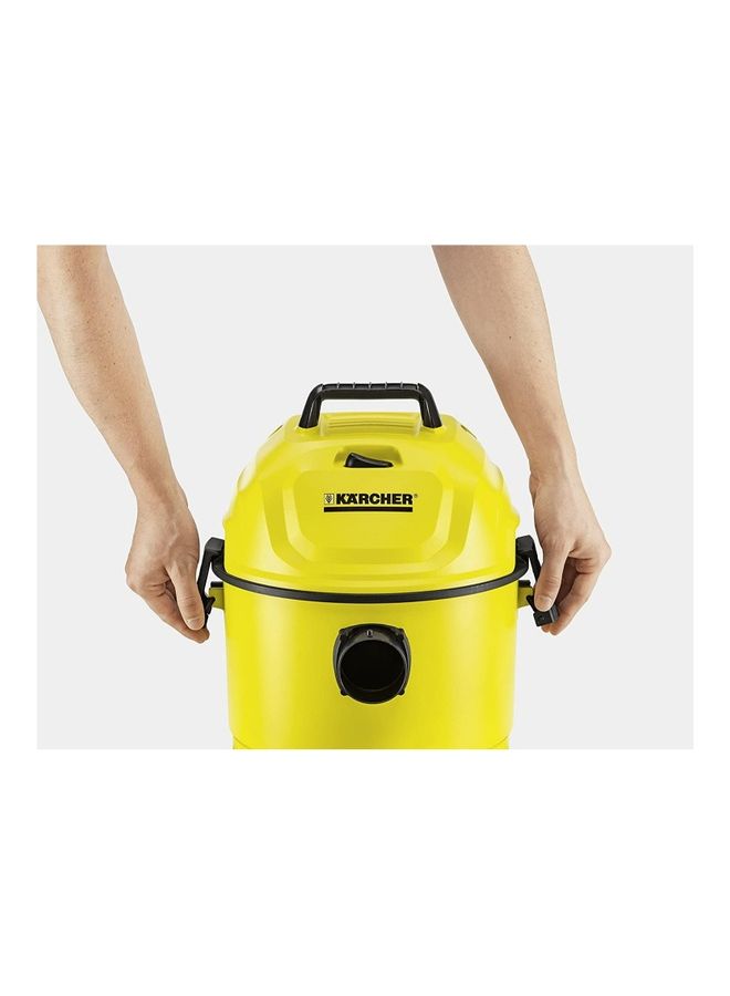 KARCHER - Canister Vacuum Cleaner, Min 1 year manufacturer warranty 1000 W WD1 Yellow - Image 1