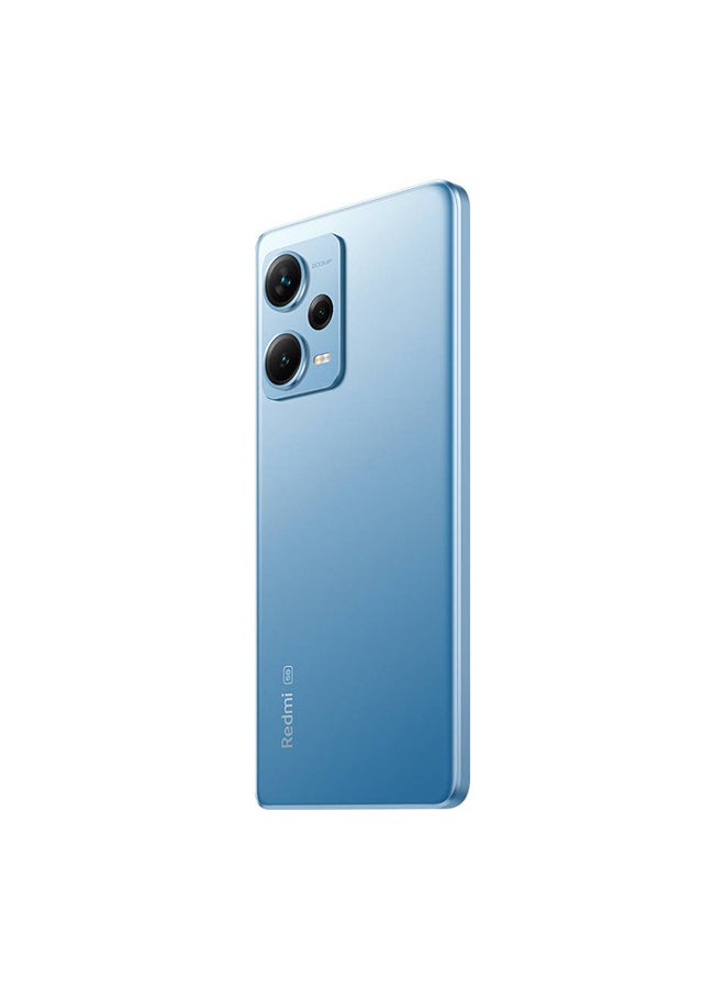 شاومي هاتف Redmi Note 12 Pro+ 5G ثنائي الشريحة باللون الأزرق وذاكرة الوصول العشوائي (RAM) سعة 8 جيجابايت وسعة 256 جيجابايت - النسخة الهندية - Image 3