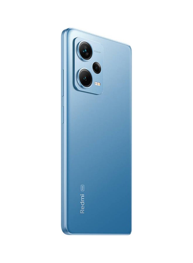 شاومي هاتف Redmi Note 12 Pro+ 5G ثنائي الشريحة باللون الأزرق وذاكرة الوصول العشوائي (RAM) سعة 8 جيجابايت وسعة 256 جيجابايت - النسخة الهندية - Image 2