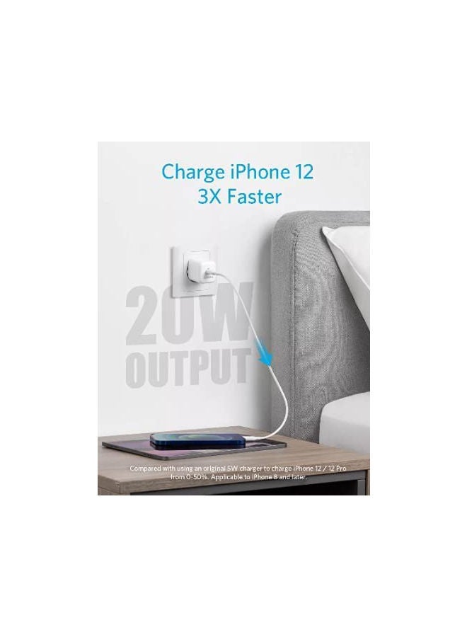 Anker - Power Port III -20W, Adapters White - Image 1