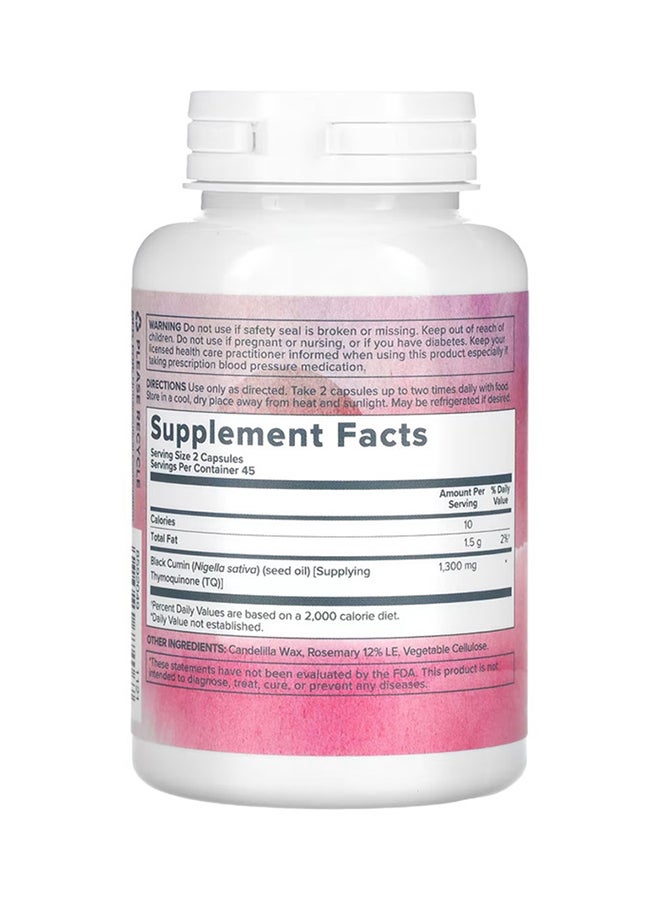 هيرتدج ستور زيت الحبة السوداء 650 ملج - 90 كبسولة سائلة نباتية - Image 2