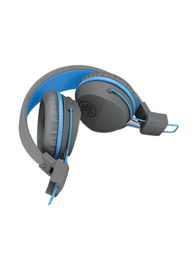 Jlab JBuddies Studio Bluetooth Over-Ear Kids Headphones Gray/Blue - Image 4