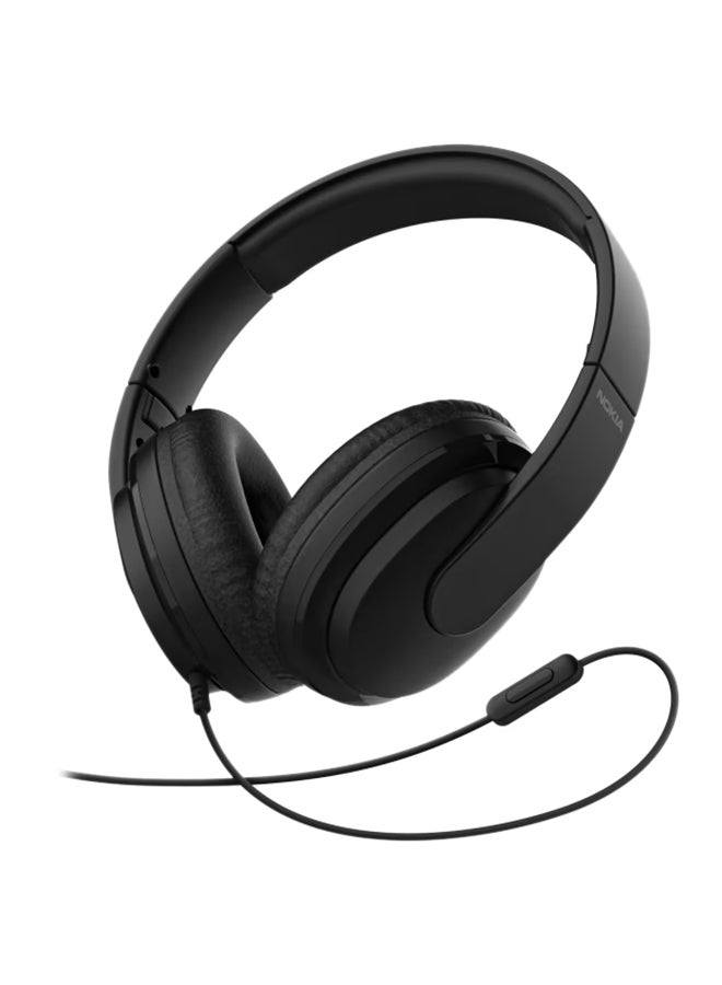 NOKIA Wired Over-Ear Headphones Black - Image 1