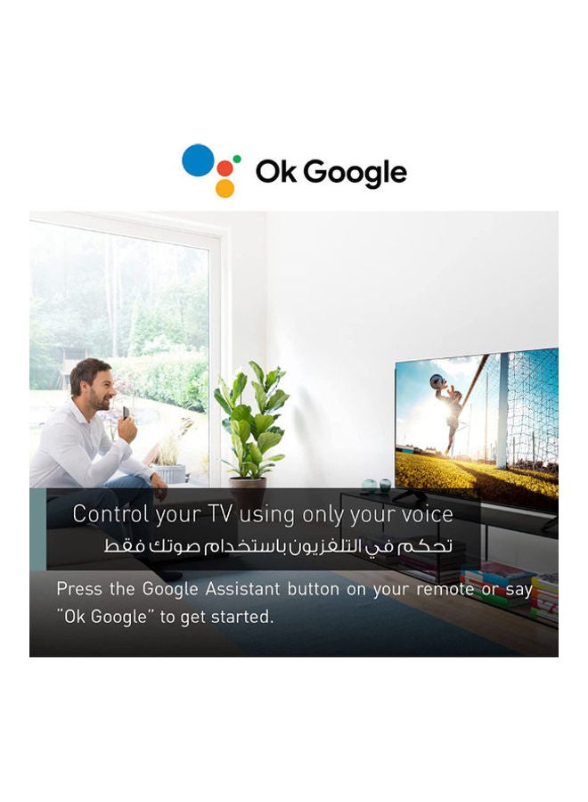 باناسونيك - تلفزيون 55 بوصة 4K UHD HDR ذكي Android TV Chromecast مدمج Shahid VIP DTS وDolby Audio تصميم نحيف (موديل 2021) - Image 1