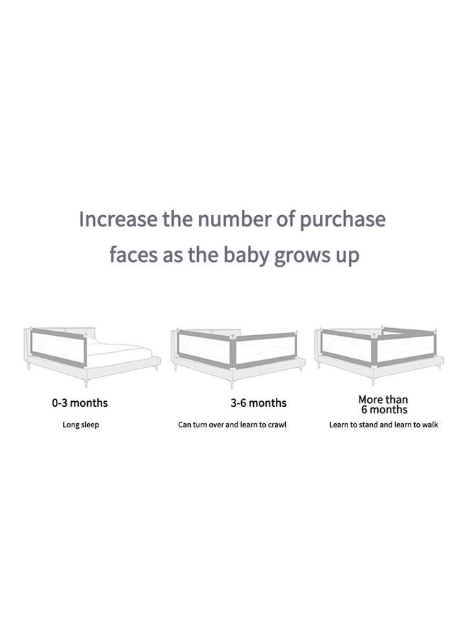 كيدل سياج سرير الطفل المضاد للسقوط - Image 4