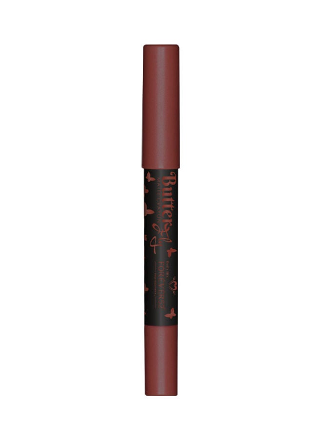 FOREVER52 Butterfly Matte Crayon Brik Red  - Image 4