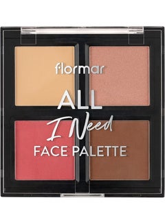 flormar All I need Face Palette Multicolor 