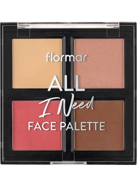 All I need Face Palette Multicolor