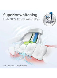 Philips 5-Piece Sonicare Optimal Brush Heads For Whiter Teeth With BrushSync Multicolour  - Image 4