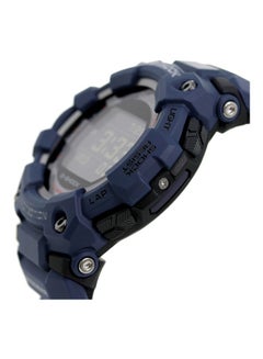 G-SHOCK Men's Round Shape Resin Band Digital Wrist Watch 58 mm - Blue - GBD-100-2  - Image 3