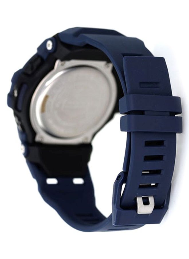 G-SHOCK - Men's Round Shape Resin Band Digital Wrist Watch 58 mm - Blue - GBD-100-2 - Image 1