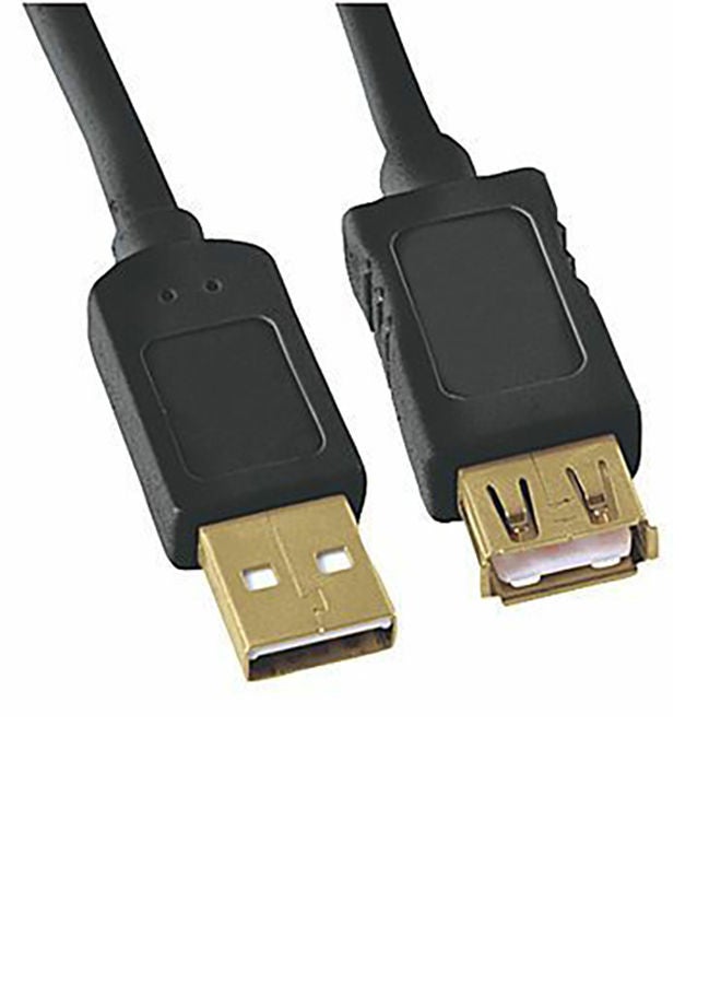 2B USB Extension Cable Black  - Image 1