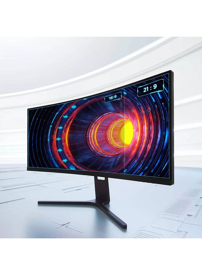 Xiaomi - 30 inch Curved Gaming Monitor  200hz 1800R Curvature 2560 × 1080 WQHD Resolution 4K FreeSync AMD 21:09 Screen Ratio, RMMNT30HFCW Black - Image 1