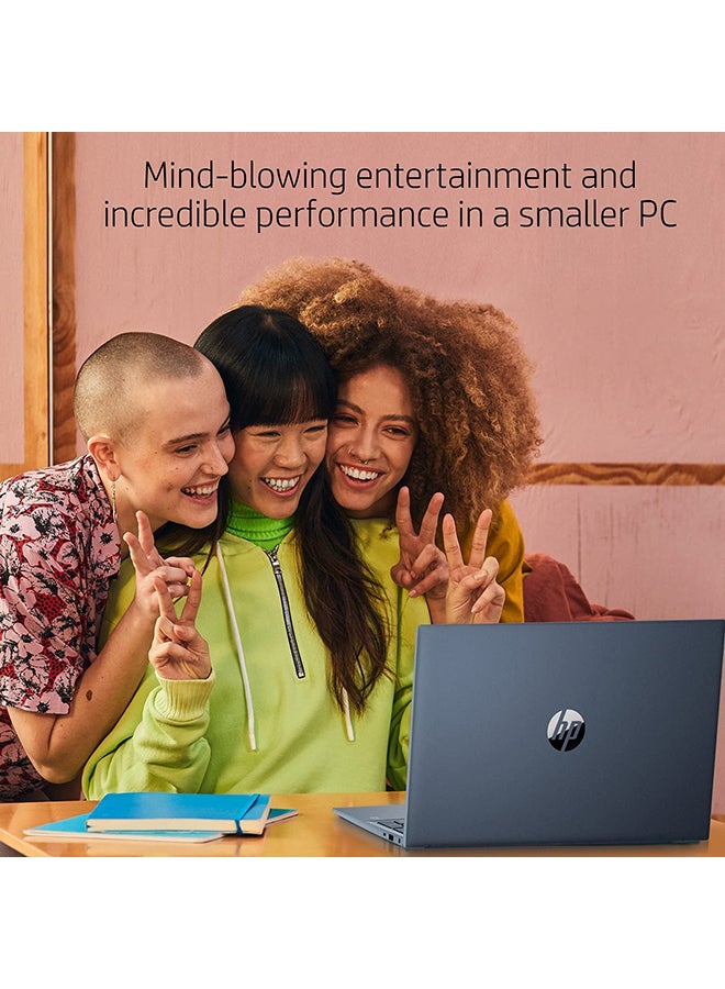 HP - Newest 2022 15-EEH1052#EN Laptop With 15.6-Inch Display, AMD Ryzen 5 5500U Processor/16GB RAM/512GB SSD/AMD Radeon Graphics/Windows 11 English Blue - Image 1