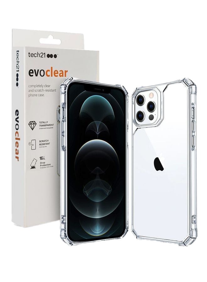 tech21 Premium Protection Series Evoclear Scratch-Resistant Phone Case For iPhone 12 Pro Max Clear  - Image 1